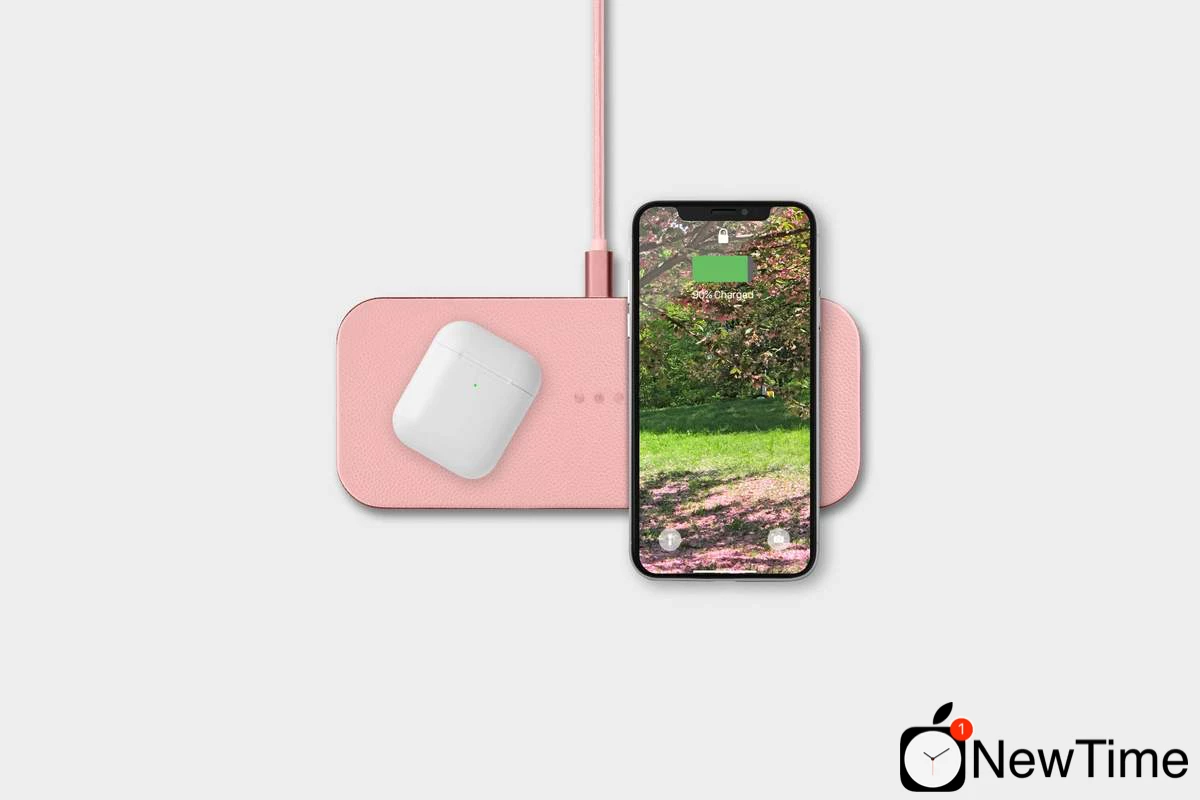 Беспроводное зарядное устройство Courant Catch 2 Multi Fast Wireless Charger Dusty Rose (CR-C2-RS-RS)